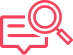 Searching and messaging features icon